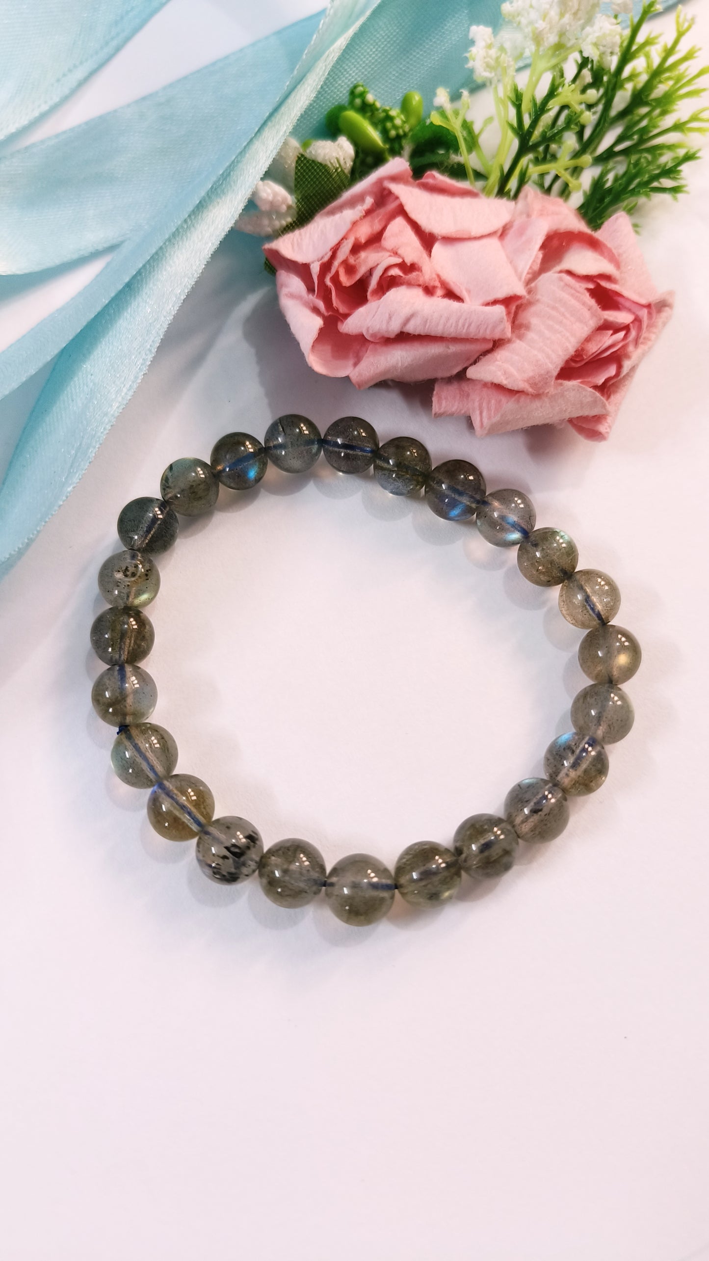 Natural Gemstones Beaded Bracelets, Healing Crystals Bracelets